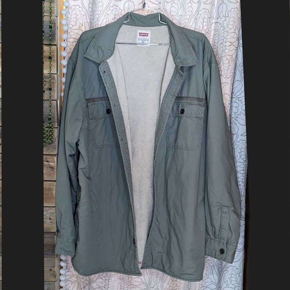 Levi's Gray Military Field Jacket